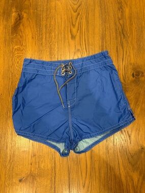 Birdwell Blue Athletic Swim Shorts